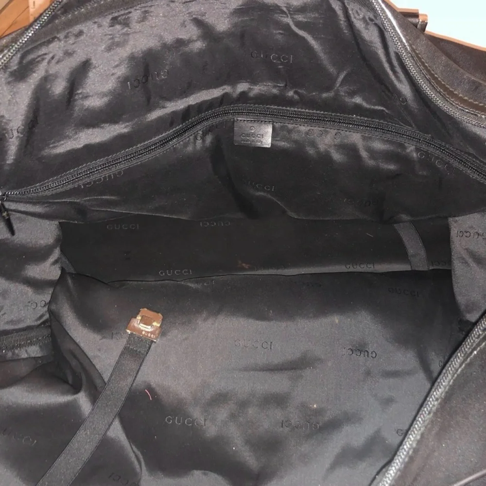 Classic Black Men's Travel Weekender Bag